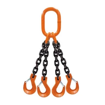 Lifting Chain Sling With Master Link G80 Clevis Hook